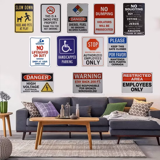 Aluminum Vintage Wholesale Beer Retro Metal Tin Signs