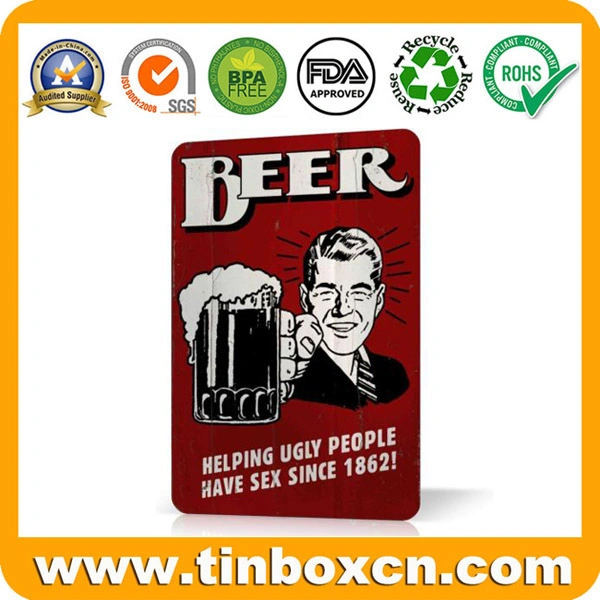 Beer Metal Tin Poster/Retro Beverage Tin Sign