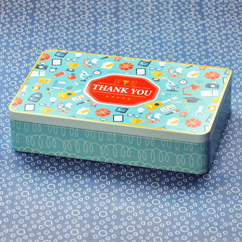 215X135X48mm Gift Tin Box Promotional Packing Box Chocolate Metal Box Tinplate Gift Boxes