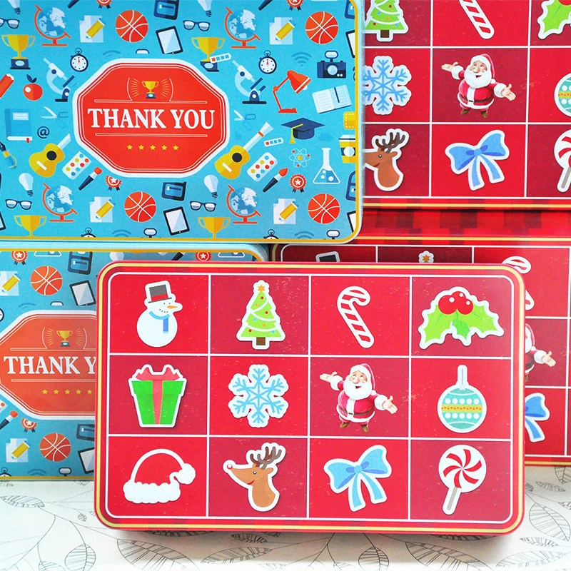 215X135X48mm Gift Tin Box Promotional Packing Box Chocolate Metal Box Tinplate Gift Boxes