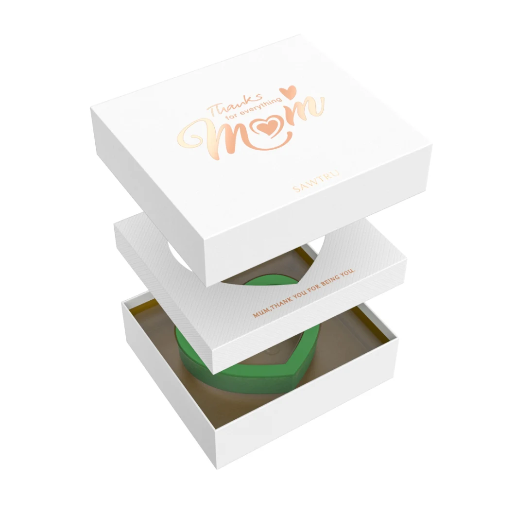 Sawtru Mother&prime; S Day Eco Friendly Paper Box Packaging Tin Chocolate Box